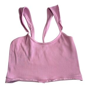 Free People Movement Happiness Runs Flirty Crop Tank Top Size M/L